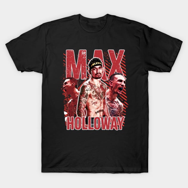 Max Holloway / vintage grunge T-Shirt by Crocodile Store